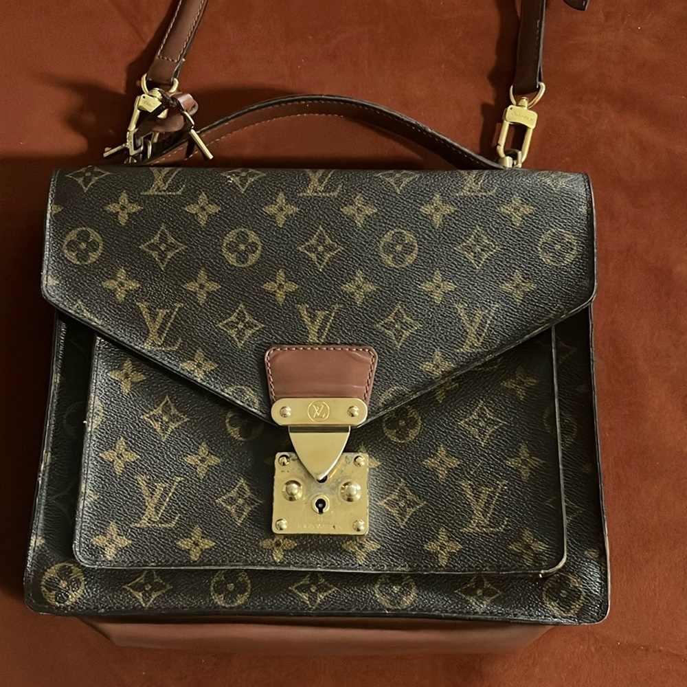 Vintage LOUIS VUITTON Monceau 26 Handbag, Monogram Canvas